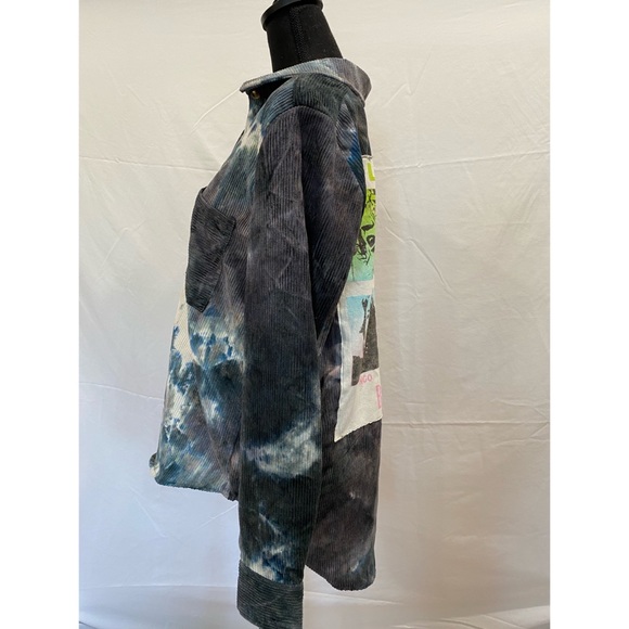 The Beatles "Let It Be" Trendy Tie Dye Shirt W Album Graphic on Back (Sz Large) - Picture 3 of 6